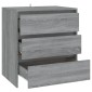 vidaXL Μπουφές Γκρι Sonoma 70 x 41 x 75 εκ. από Μοριοσανίδα