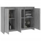 vidaXL Μπουφές Γκρι Sonoma 102 x 33 x 75 εκ. από Μοριοσανίδα