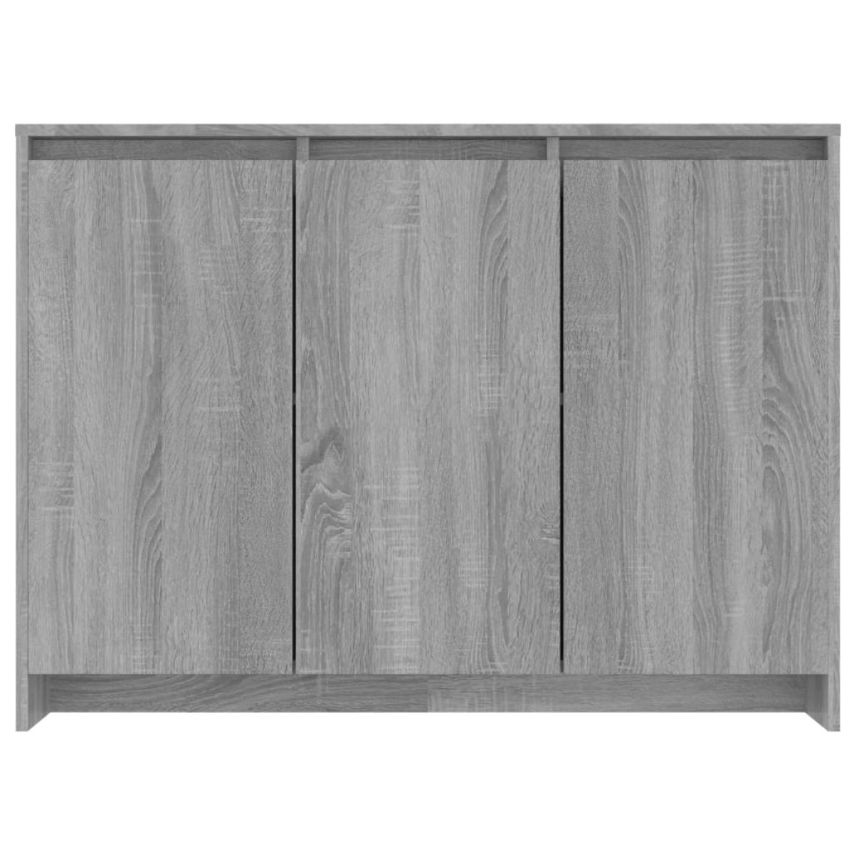 vidaXL Μπουφές Γκρι Sonoma 102 x 33 x 75 εκ. από Μοριοσανίδα