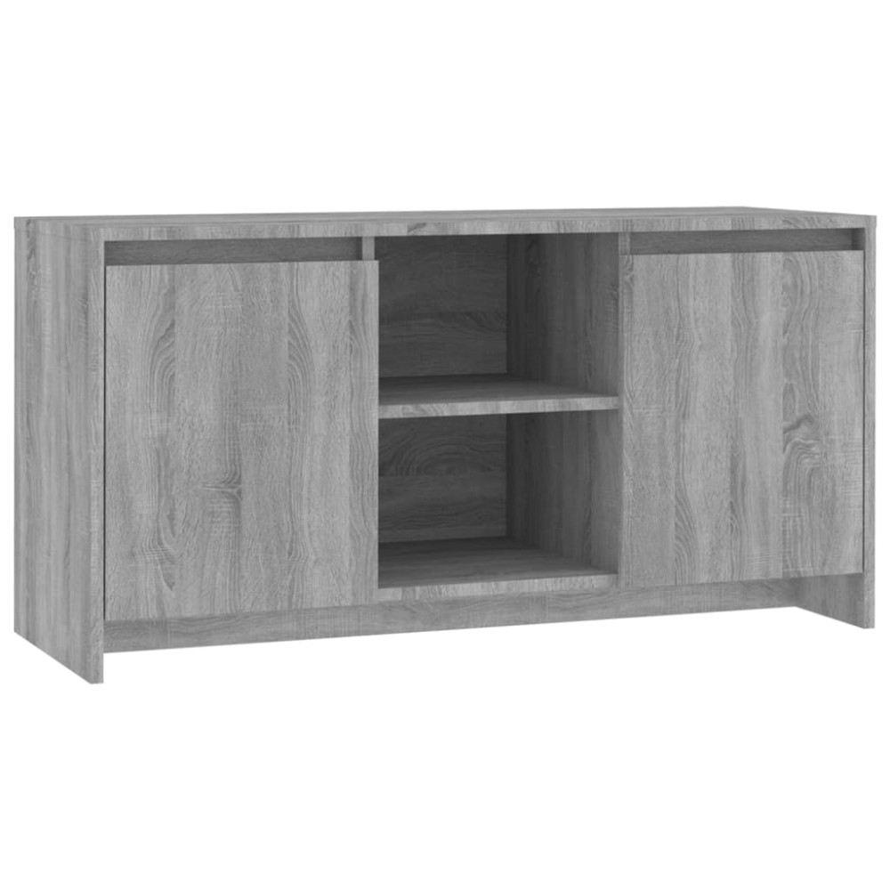 vidaXL Έπιπλο Τηλεόρασης Γκρι Sonoma 102x37,5x52,5 εκ. από Επεξ. Ξύλο