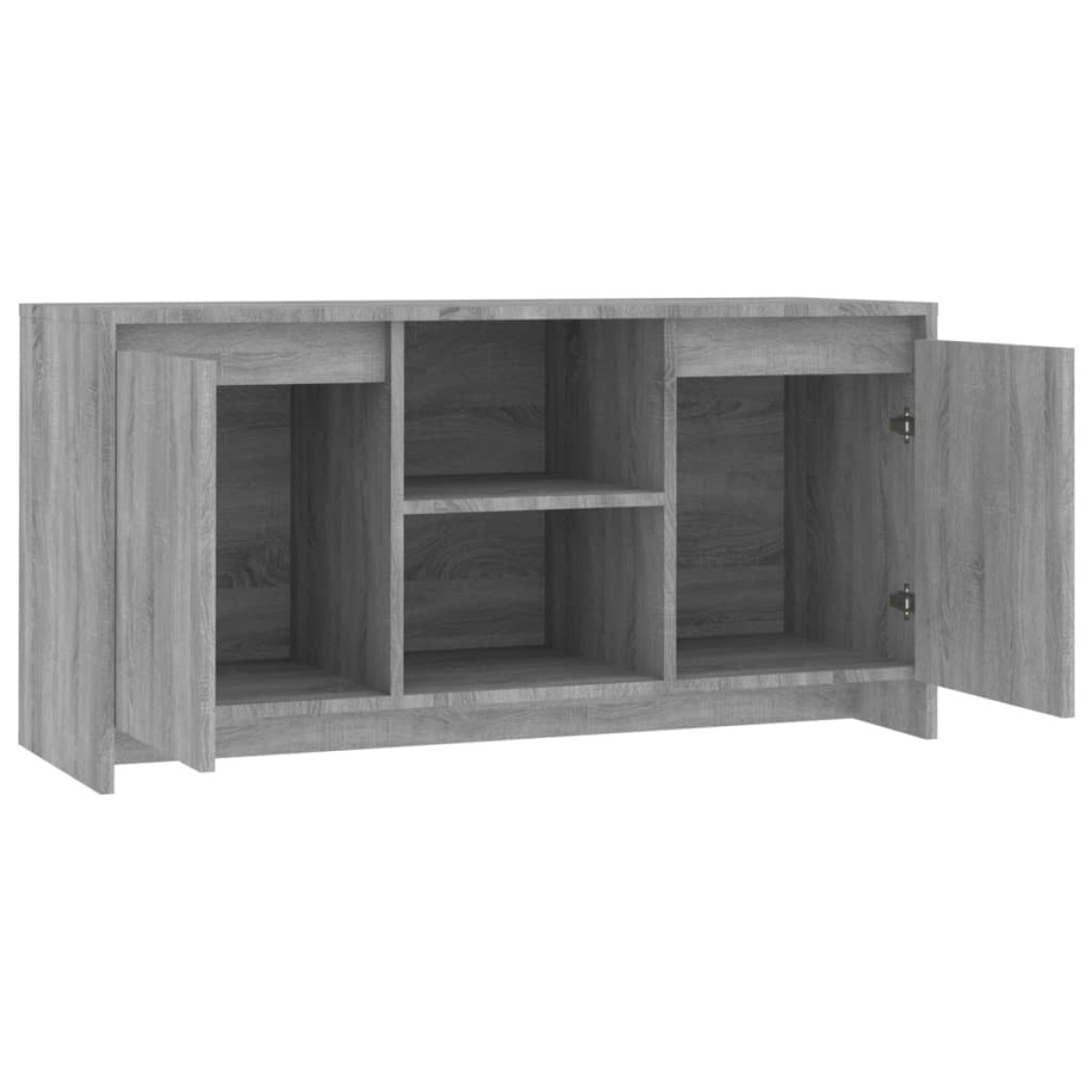 vidaXL Έπιπλο Τηλεόρασης Γκρι Sonoma 102x37,5x52,5 εκ. από Μοριοσανίδα