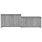 vidaXL Έπιπλο Τηλεόρασης Γκρι Sonoma 146,5x35x50εκ. από Μοριοσανίδα