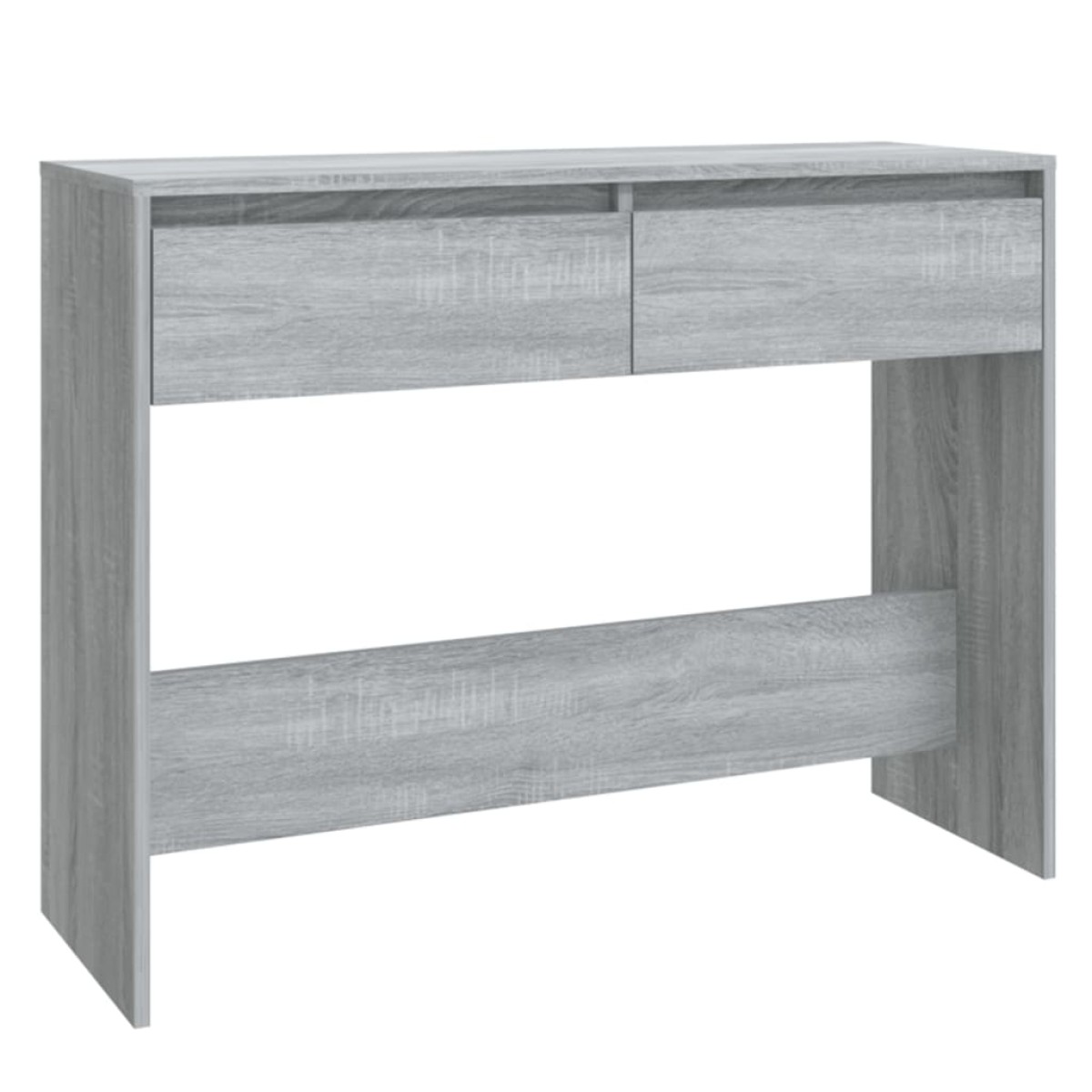 vidaXL Τραπεζάκι Κονσόλα Γκρι Sonoma 100 x 35 x 76,5εκ από Μοριοσανίδα
