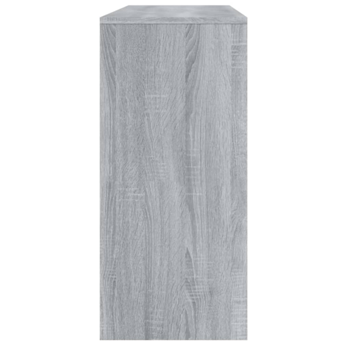 vidaXL Τραπεζάκι Κονσόλα Γκρι Sonoma 100 x 35 x 76,5εκ από Μοριοσανίδα