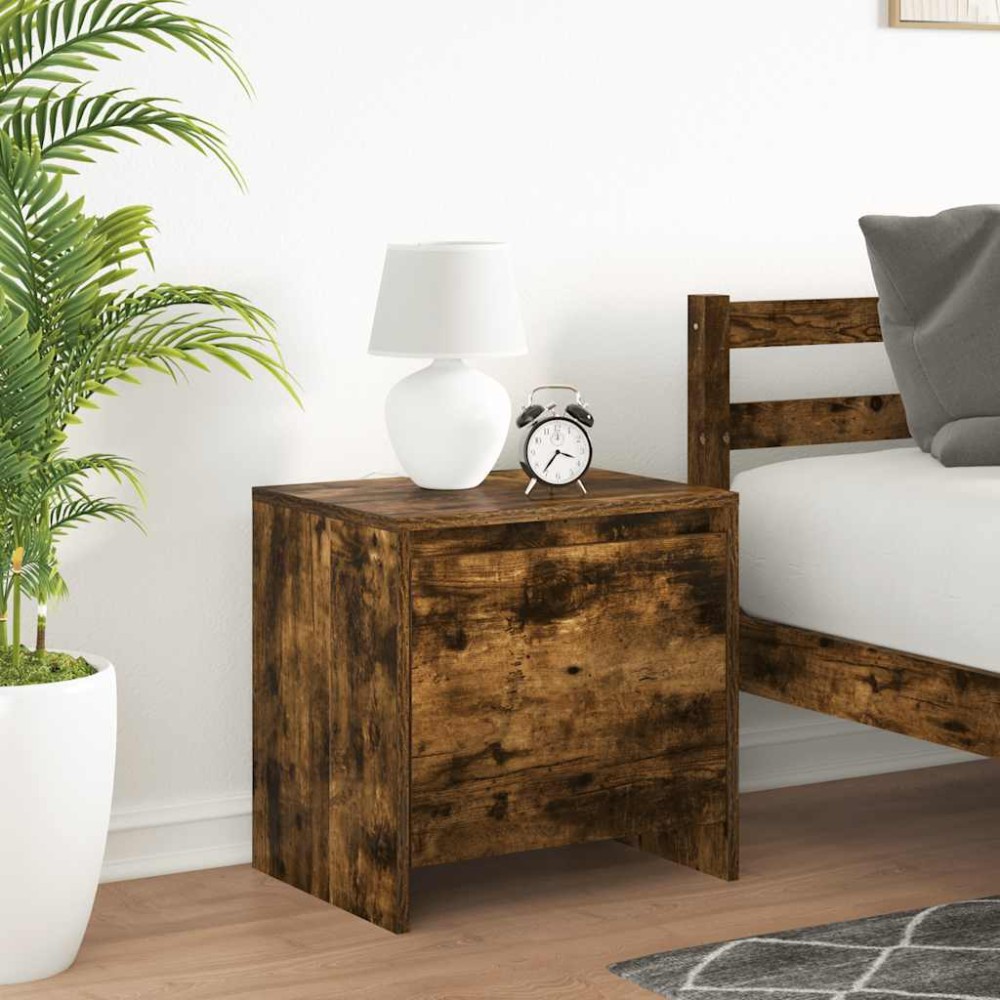 vidaXL Κομοδίνα 2 Τεμ. Καπ. Δρυς 45x34x44,5 εκ. από Επεξεργασμένο Ξύλο