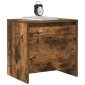 vidaXL Κομοδίνα 2 τεμ Καπνιστή Δρυς 45 x 34 x 44,5 εκ. από Μοριοσανίδα