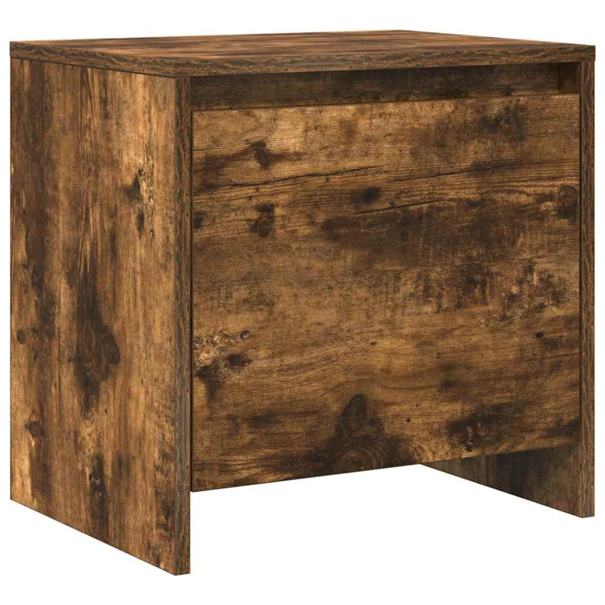 vidaXL Κομοδίνα 2 τεμ Καπνιστή Δρυς 45 x 34 x 44,5 εκ. από Μοριοσανίδα
