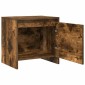 vidaXL Κομοδίνα 2 τεμ Καπνιστή Δρυς 45 x 34 x 44,5 εκ. από Μοριοσανίδα