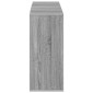vidaXL Ραφιέρα Γκρι Sonoma 120 x 30 x 75 εκ. από Μοριοσανίδα