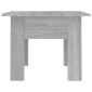 vidaXL Τραπεζάκι Σαλονιού Γκρι Sonoma 55x55x42 εκ. Επεξεργασμένο Ξύλο