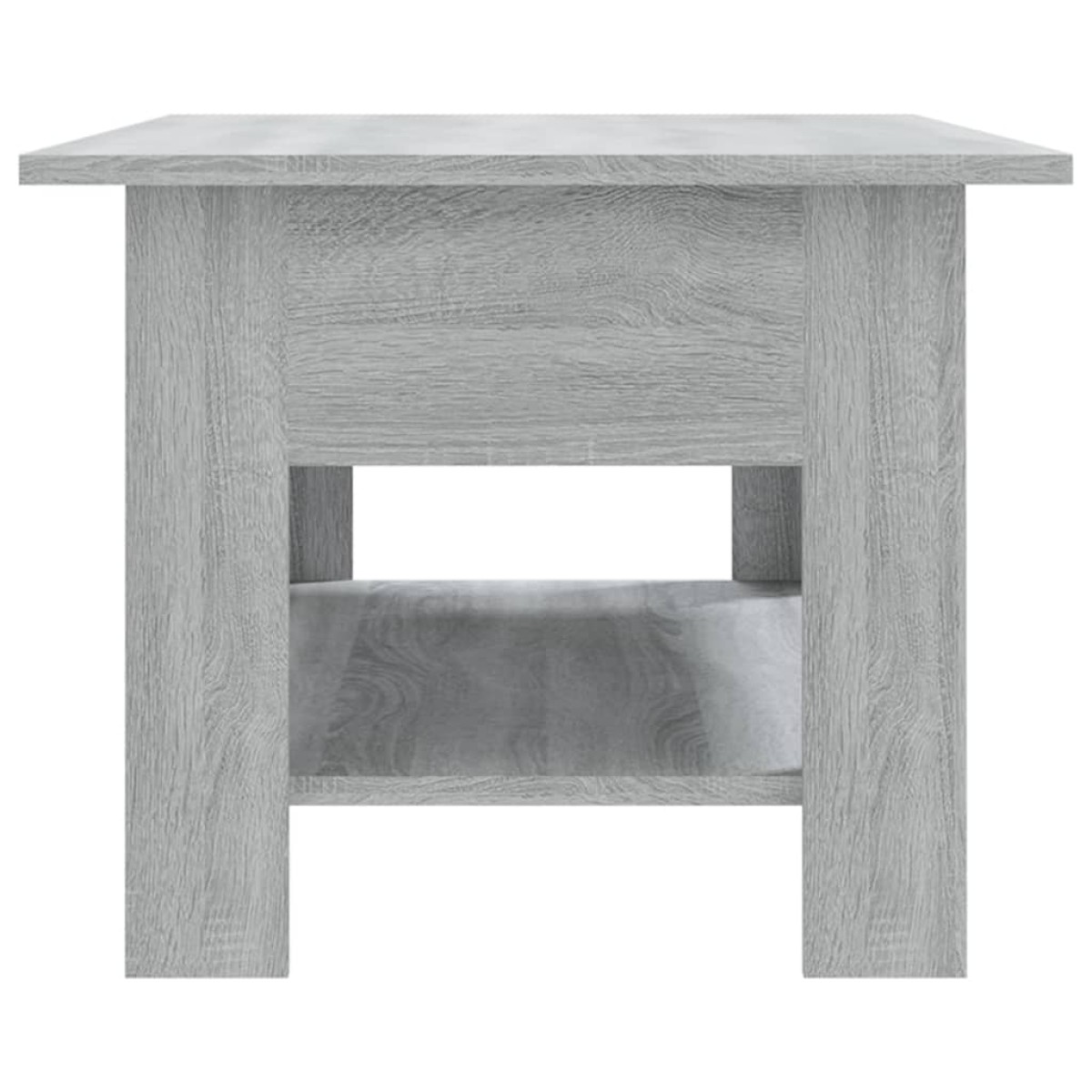 vidaXL Τραπεζάκι Σαλονιού Γκρι Sonoma 102 x 55 x 42 εκ από Μοριοσανίδα