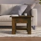 vidaXL Τραπεζάκι Σαλονιού Καπνιστή Δρυς 55 x 55 x 42 εκ. Μοριοσανίδα