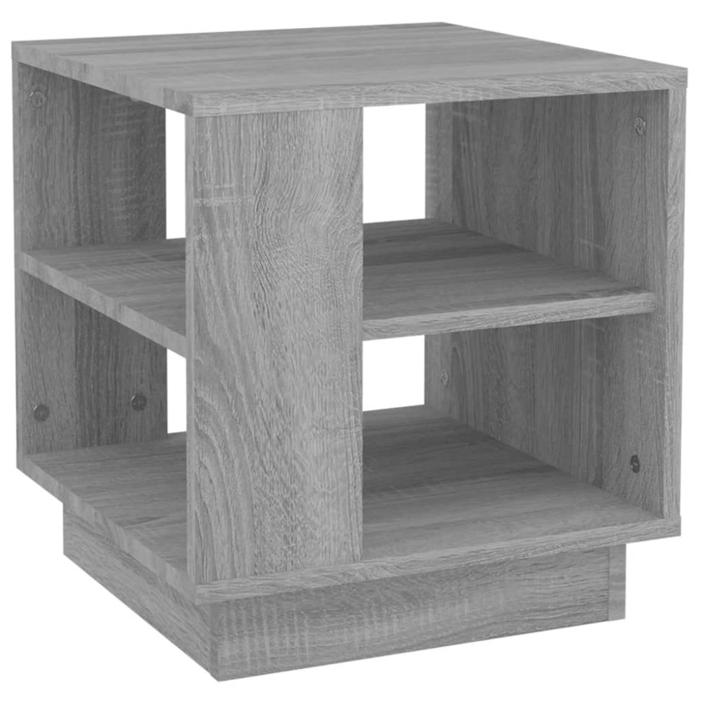 vidaXL Τραπεζάκι Σαλονιού Γκρι Sonoma 40x40x43 εκ. Επεξεργασμένο Ξύλο