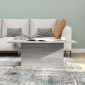 vidaXL Τραπεζάκι Σαλονιού Γκρι Sonoma 102 x 55,5 x 40 εκ. Μοριοσανίδα
