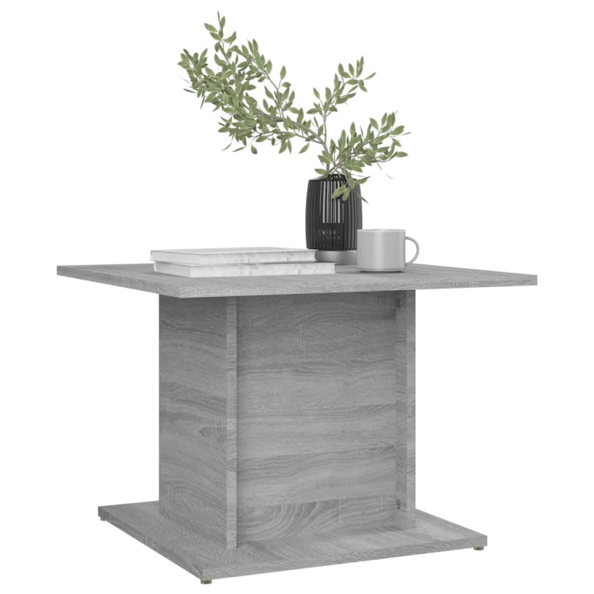 vidaXL Τραπεζάκι Σαλονιού Γκρι Sonoma 55,5x55,5x40 εκ. από Μοριοσανίδα
