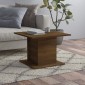 vidaXL Τραπεζάκι Σαλονιού Καφέ Δρυς 55,5x55,5x40 εκ. Μοριοσανίδα