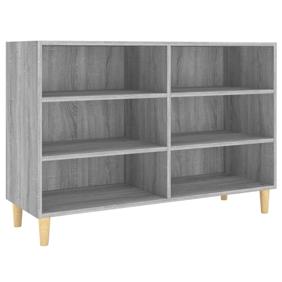 vidaXL Ραφιέρα Γκρι Sonoma 103,5 x 35 x 70 εκ. από Μοριοσανίδα