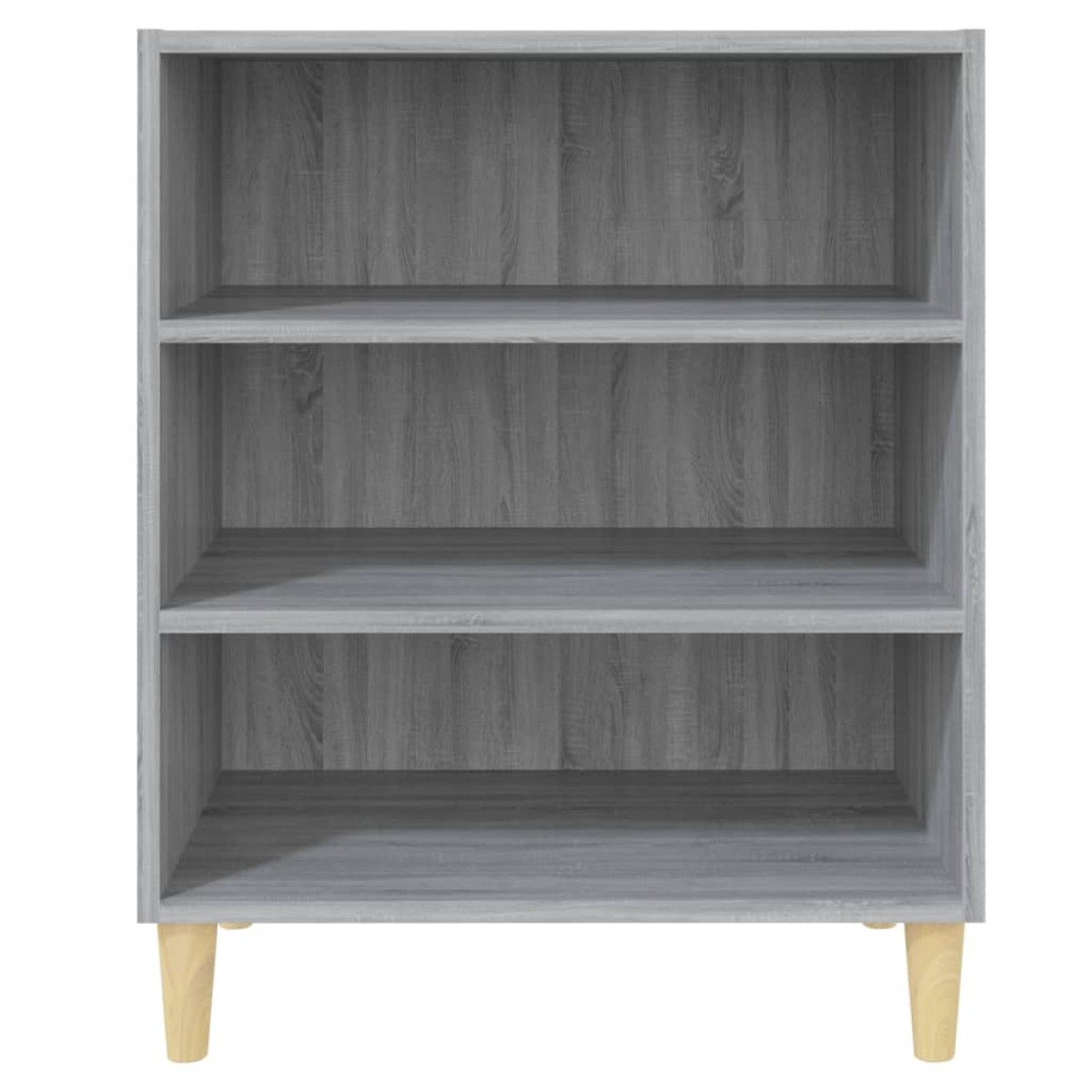 vidaXL Ραφιέρα Γκρι Sonoma 57 x 35 x 70 εκ. από Μοριοσανίδα