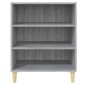 vidaXL Ραφιέρα Γκρι Sonoma 57 x 35 x 70 εκ. από Μοριοσανίδα