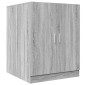 vidaXL Ντουλάπι Πλυντηρίου Γκρι Sonoma 71 x 71,5 x 91,5 εκ.