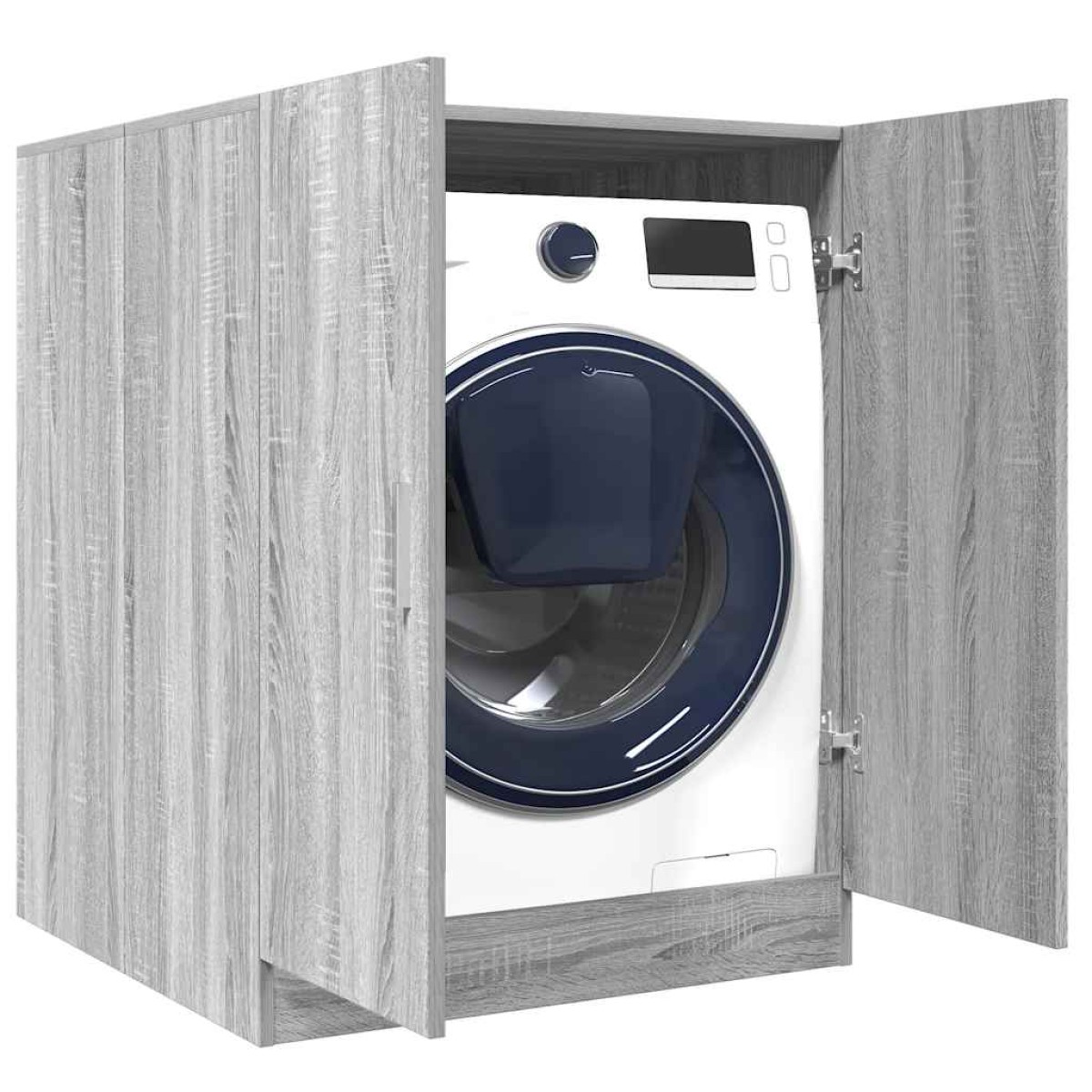 vidaXL Ντουλάπι Πλυντηρίου Γκρι Sonoma 71 x 71,5 x 91,5 εκ.