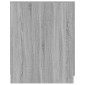 vidaXL Ντουλάπι Πλυντηρίου Γκρι Sonoma 71 x 71,5 x 91,5 εκ.