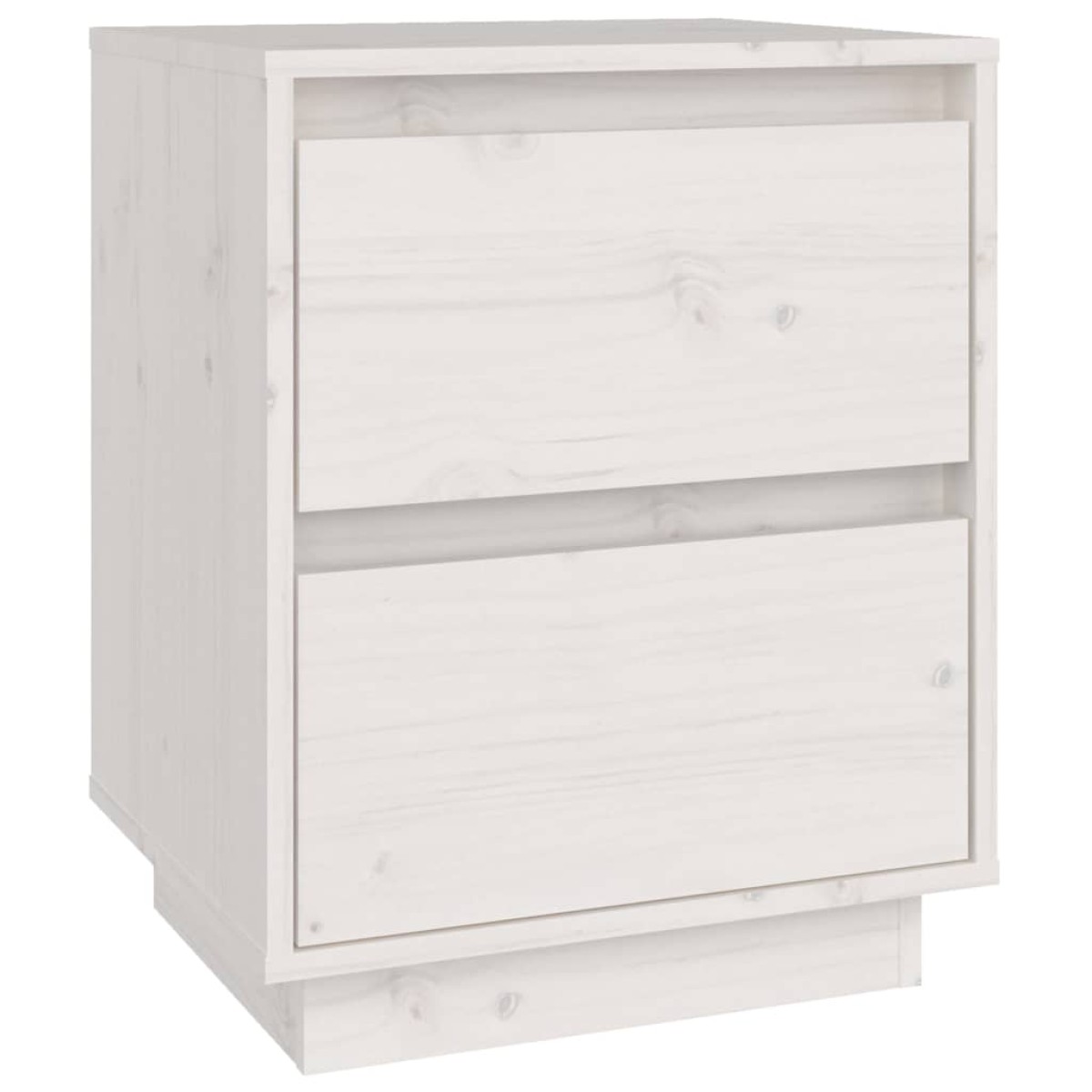 vidaXL Κομοδίνο 40 x 35 x 50 εκ. από Μασίφ Ξύλο Πεύκου