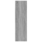 vidaXL Βιβλιοθήκη/Διαχωρ. Χώρου Γκρι Sonoma 40x30x103 εκ. Μοριοσανίδα