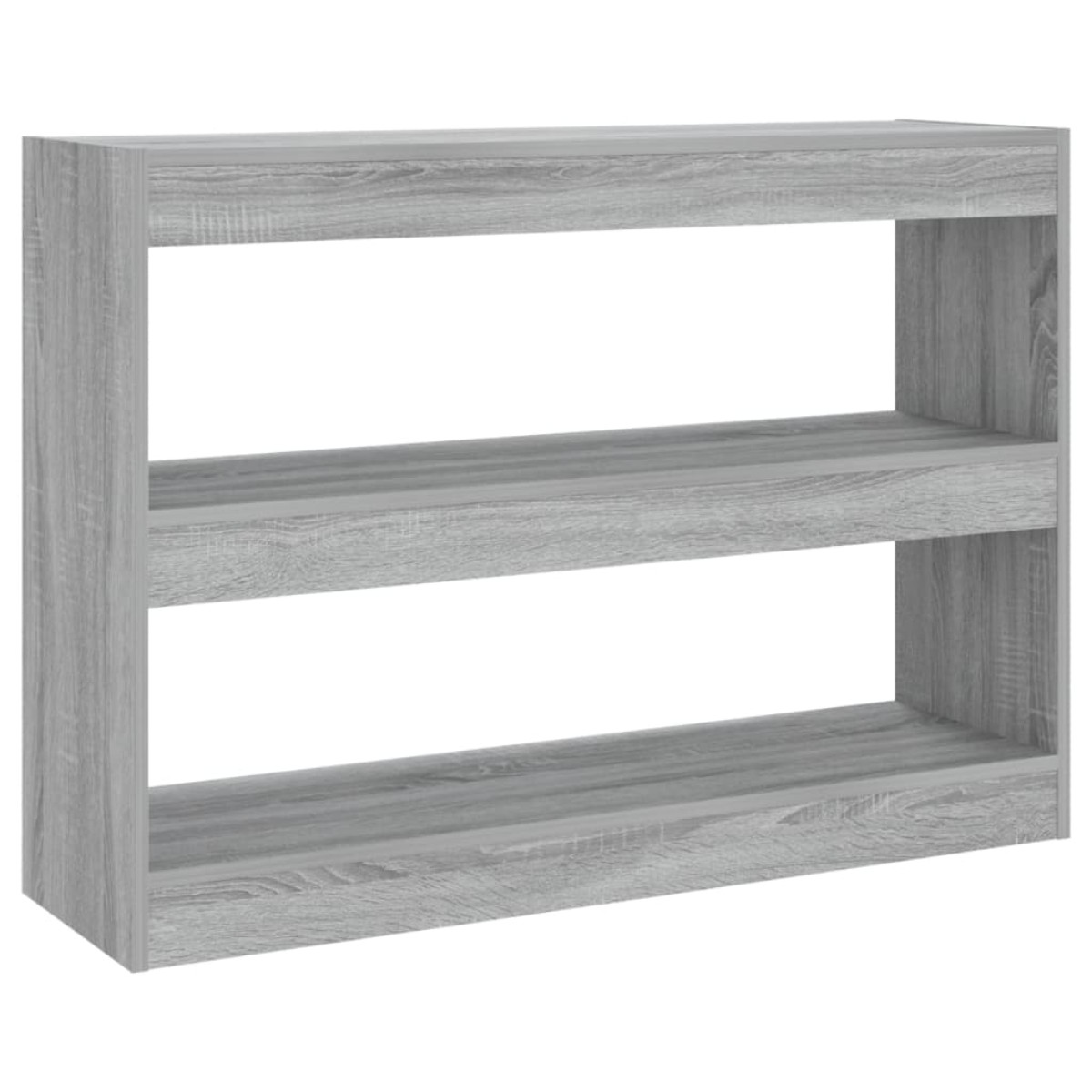 vidaXL Βιβλιοθήκη/Διαχωριστικό Χώρου Γκρι Sonoma 100x30x72 εκ.
