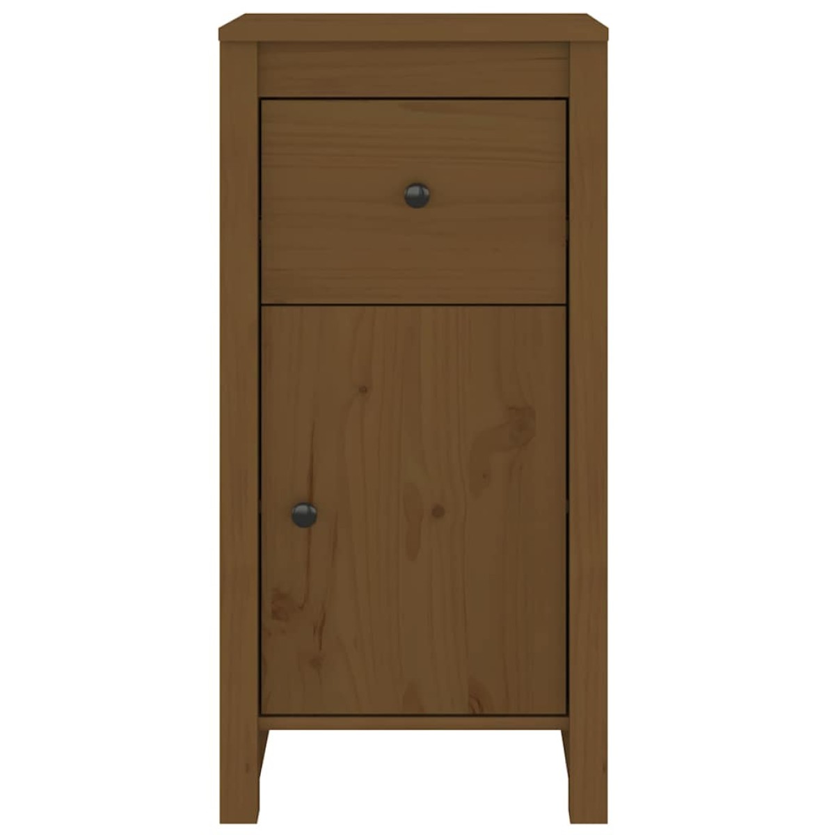vidaXL Ντουλάπι Καφέ Μέλι 40x35x80 εκ. από Μασίφ Ξύλο Πεύκου