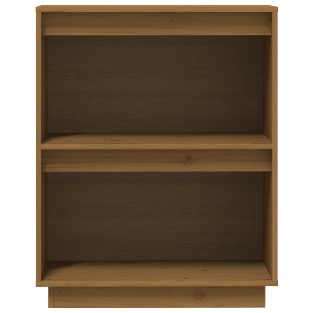 vidaXL Ντουλάπι Κονσόλα Μελί 60 x 34 x 75 εκ. από Μασίφ Ξύλο Πεύκου