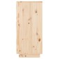 vidaXL Ντουλάπι Κονσόλα 60 x 34 x 75 εκ. από Μασίφ Ξύλο Πεύκου