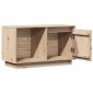 vidaXL Έπιπλο Τηλεόρασης 74 x 35 x 44 εκ. από Μασίφ Ξύλο Πεύκου
