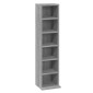 vidaXL Έπιπλο για CD Γκρι Sonoma 21x20x88 εκ. από Επεξεργασμένο Ξύλο