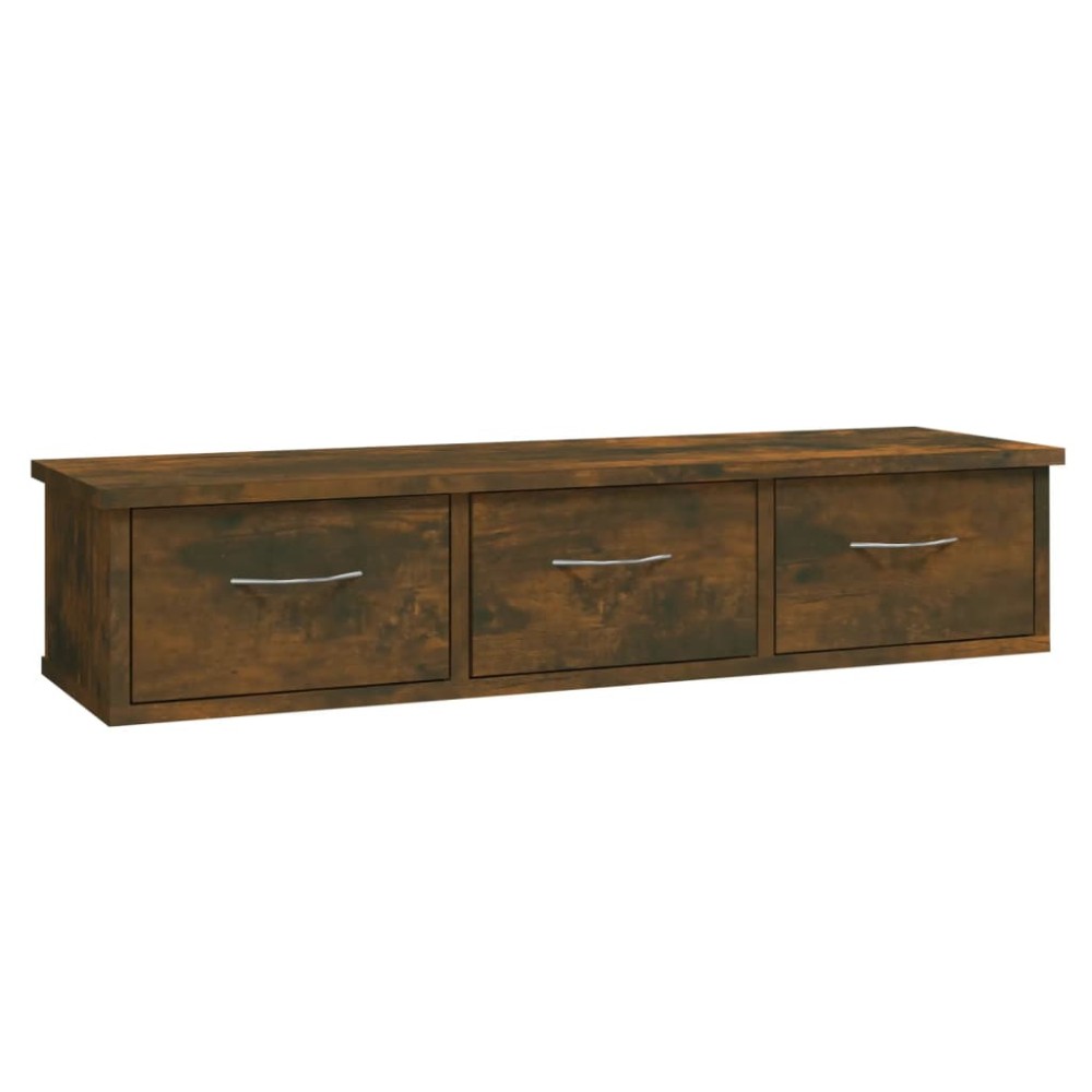 vidaXL Ντουλάπι Τοίχου Καπνιστή Δρυς 88x26x18,5 εκ. Επεξεργασμένο Ξύλο