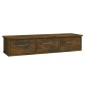 vidaXL Ντουλάπι Τοίχου Καπνιστή Δρυς 88x26x18,5 εκ. Επεξεργασμένο Ξύλο