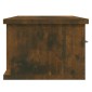 vidaXL Ντουλάπι Τοίχου Καπνιστή Δρυς 88x26x18,5 εκ. Επεξεργασμένο Ξύλο