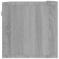 vidaXL Έπιπλο Τηλεόρασης Τοίχου Γκρι Sonoma 120x30x30 εκ. Επεξερ. Ξύλο