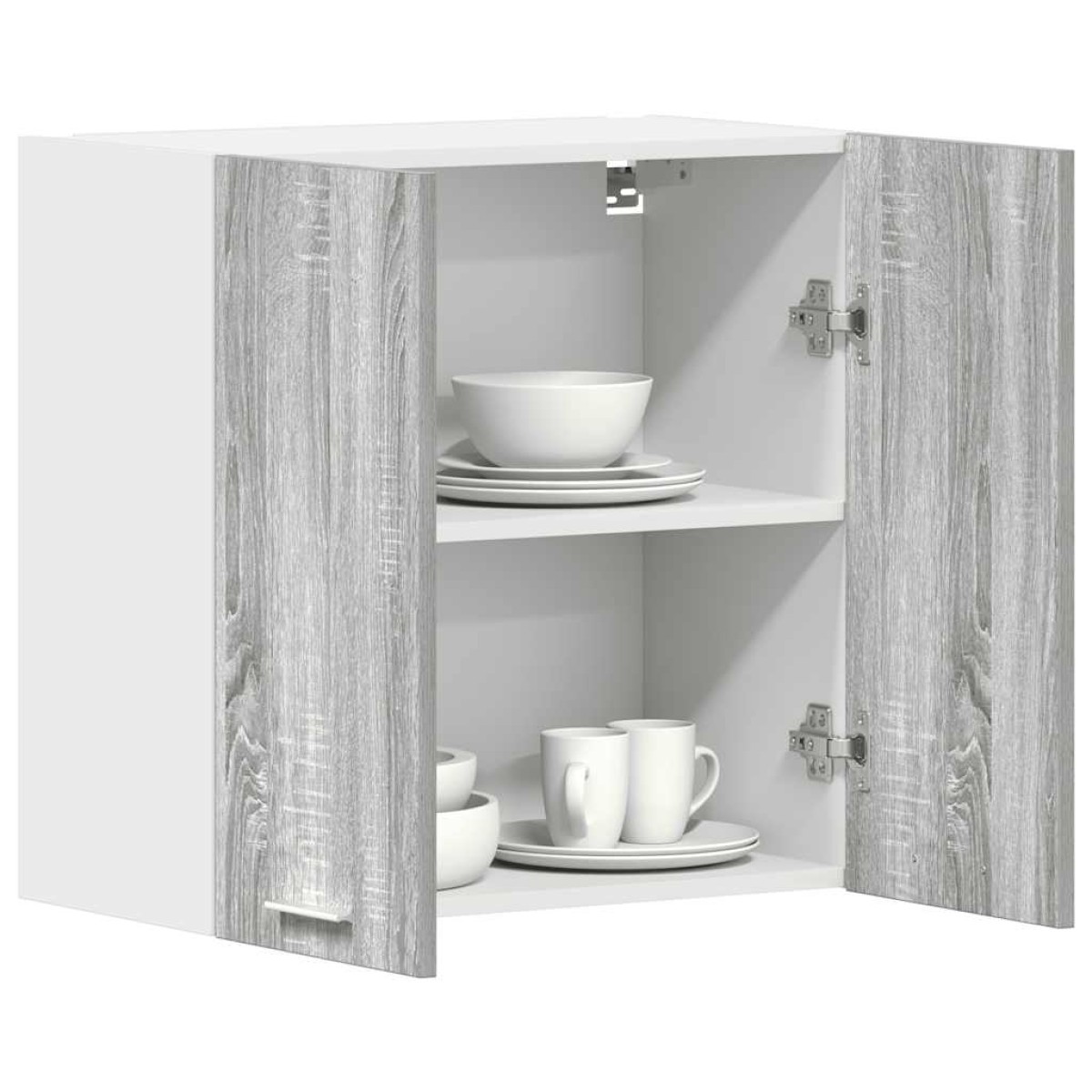 vidaXL Κρεμαστό Ντουλάπι Γκρι Sonoma 60x31 60 εκ. Επεξεργασμένο Ξύλο