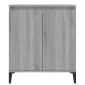 vidaXL Ντουλάπι Γκρι Sonoma 60 x 35 x 70 εκ. από Επεξεργασμένο Ξύλο