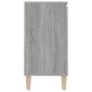 vidaXL Μπουφές Γκρι Sonoma 103,5x35x70 εκ. από Επεξεργασμένο Ξύλο