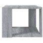 vidaXL Τραπεζάκι Σαλονιού Γκρι Sonoma 40x40x30 εκ. Επεξεργασμένο Ξύλο