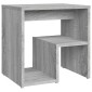 vidaXL Κομοδίνα 2 τεμ. Γκρι Sonoma 40x30x40 εκ. από Επεξεργασμένο Ξύλο