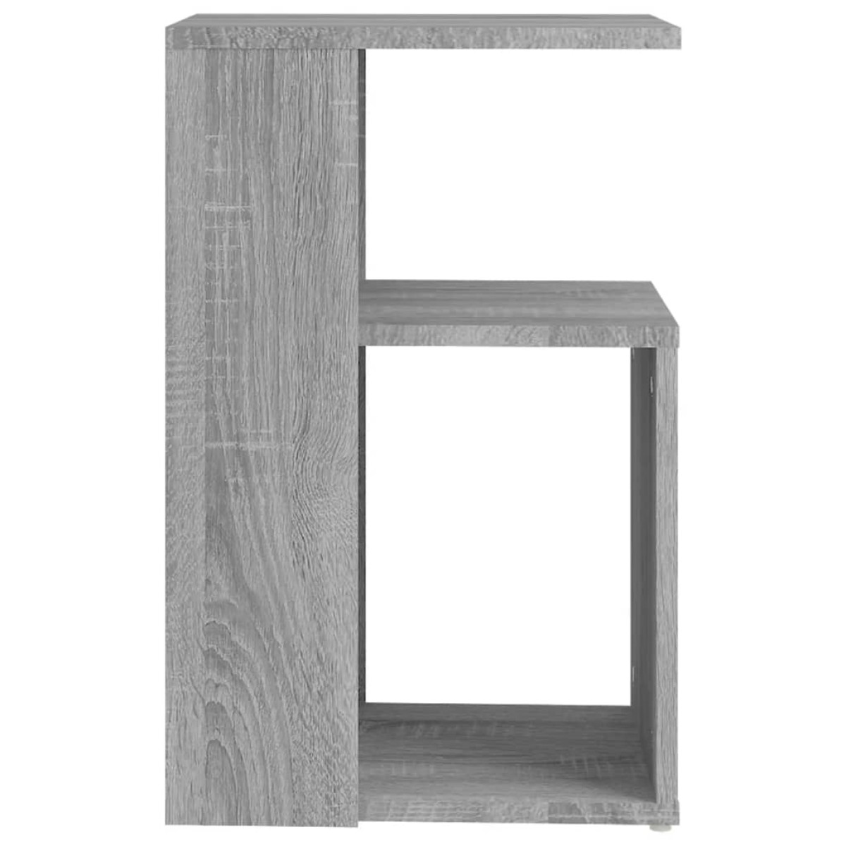 vidaXL Τραπέζι Βοηθητικό Γκρι Sonoma 36x30x56 εκ. Επεξεργασμένο Ξύλο