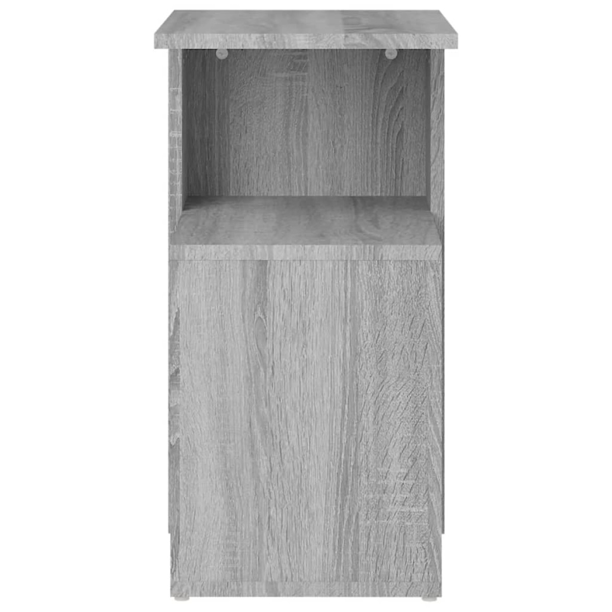 vidaXL Τραπέζι Βοηθητικό Γκρι Sonoma 36x30x56 εκ. Επεξεργασμένο Ξύλο