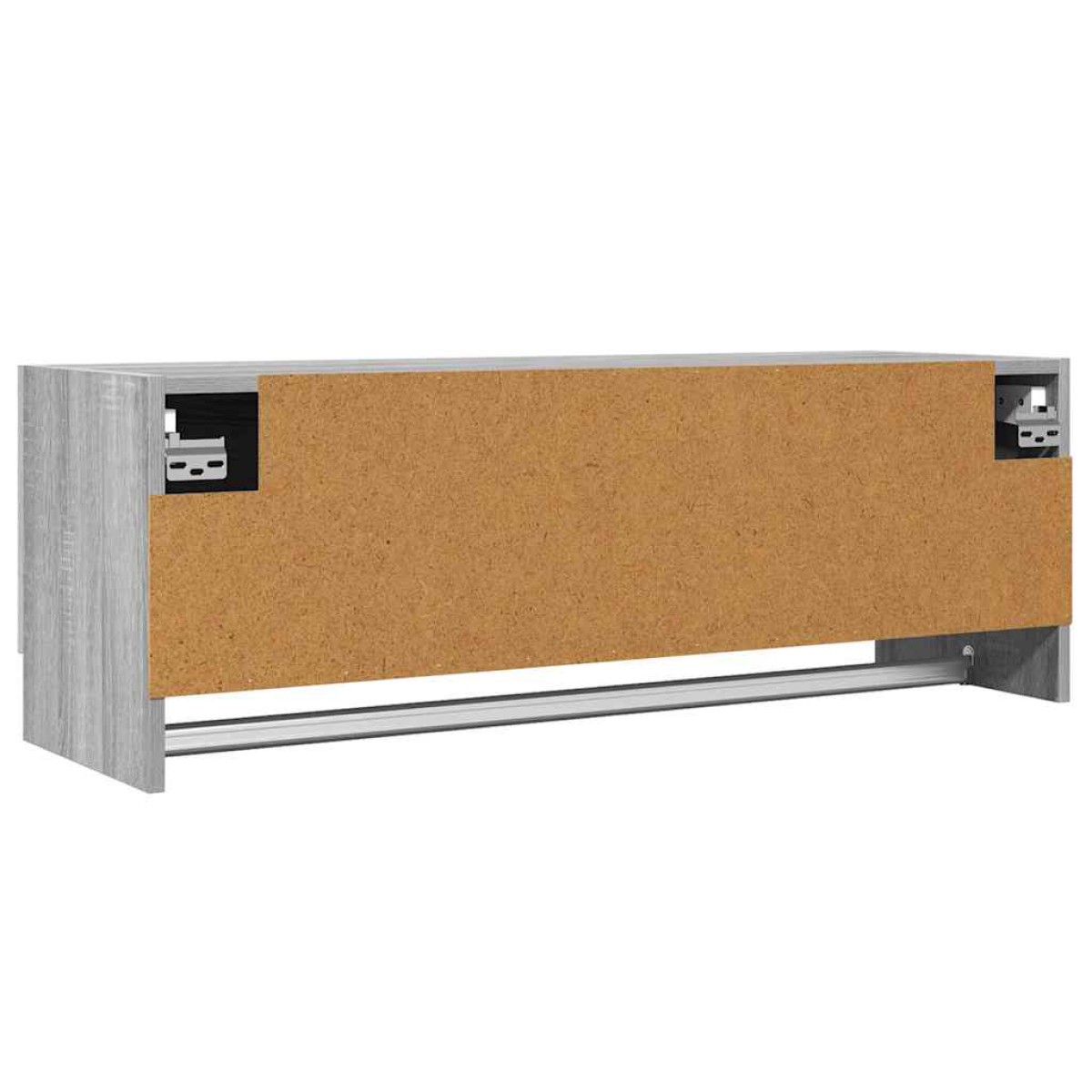 vidaXL Ντουλάπα Γκρι Sonoma 100x32,5x35 εκ. από Επεξεργασμένο Ξύλο