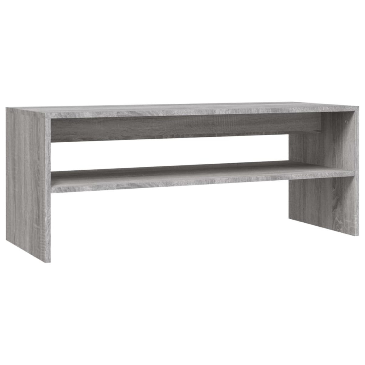 vidaXL Τραπεζάκι Σαλονιού Γκρι Sonoma 100x40x40 εκ. Επεξεργασμένο Ξύλο