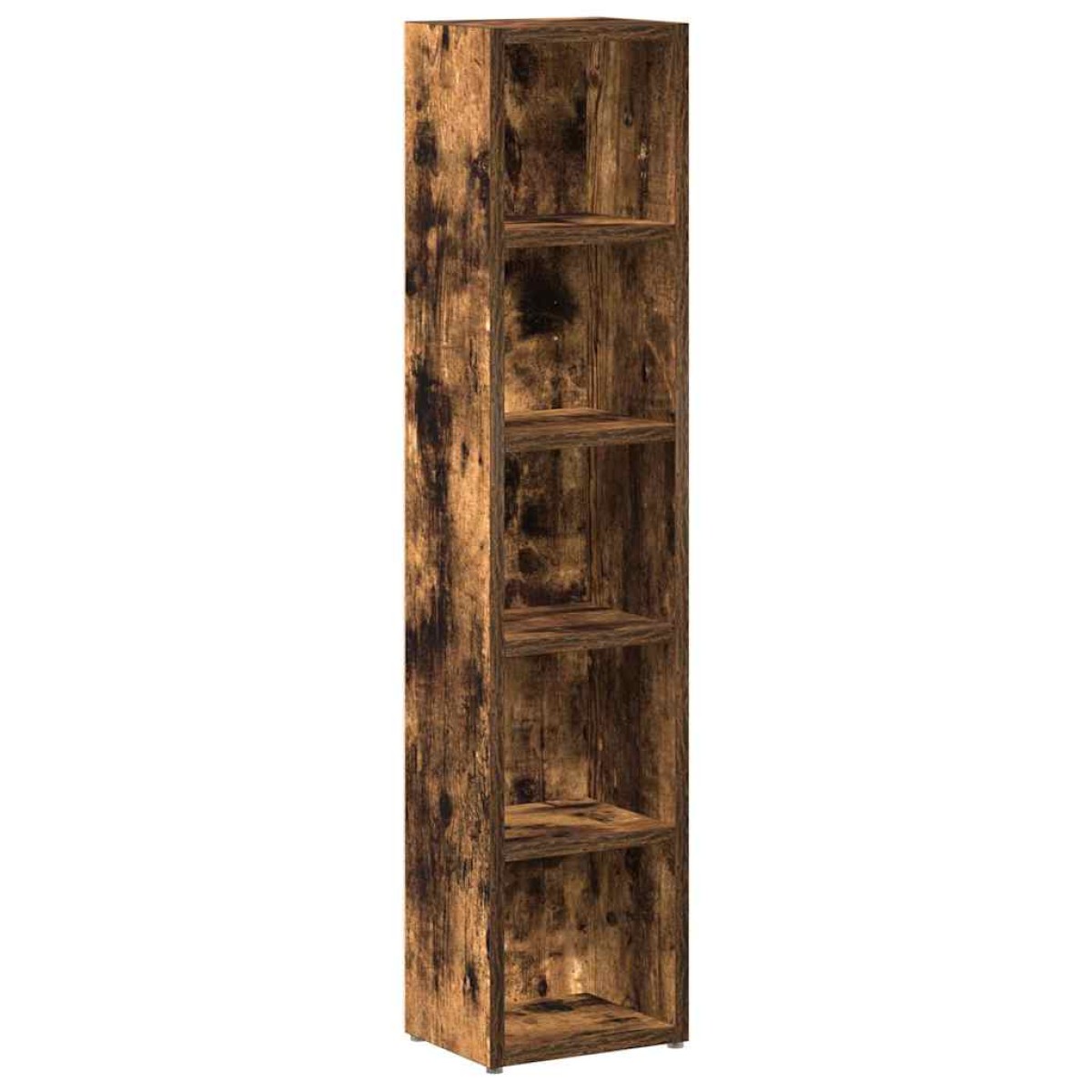 vidaXL Ντουλάπια CD 2 τεμ. Καπν. Δρυς 21x16x93,5 εκ Επεξεργασμένο Ξύλο