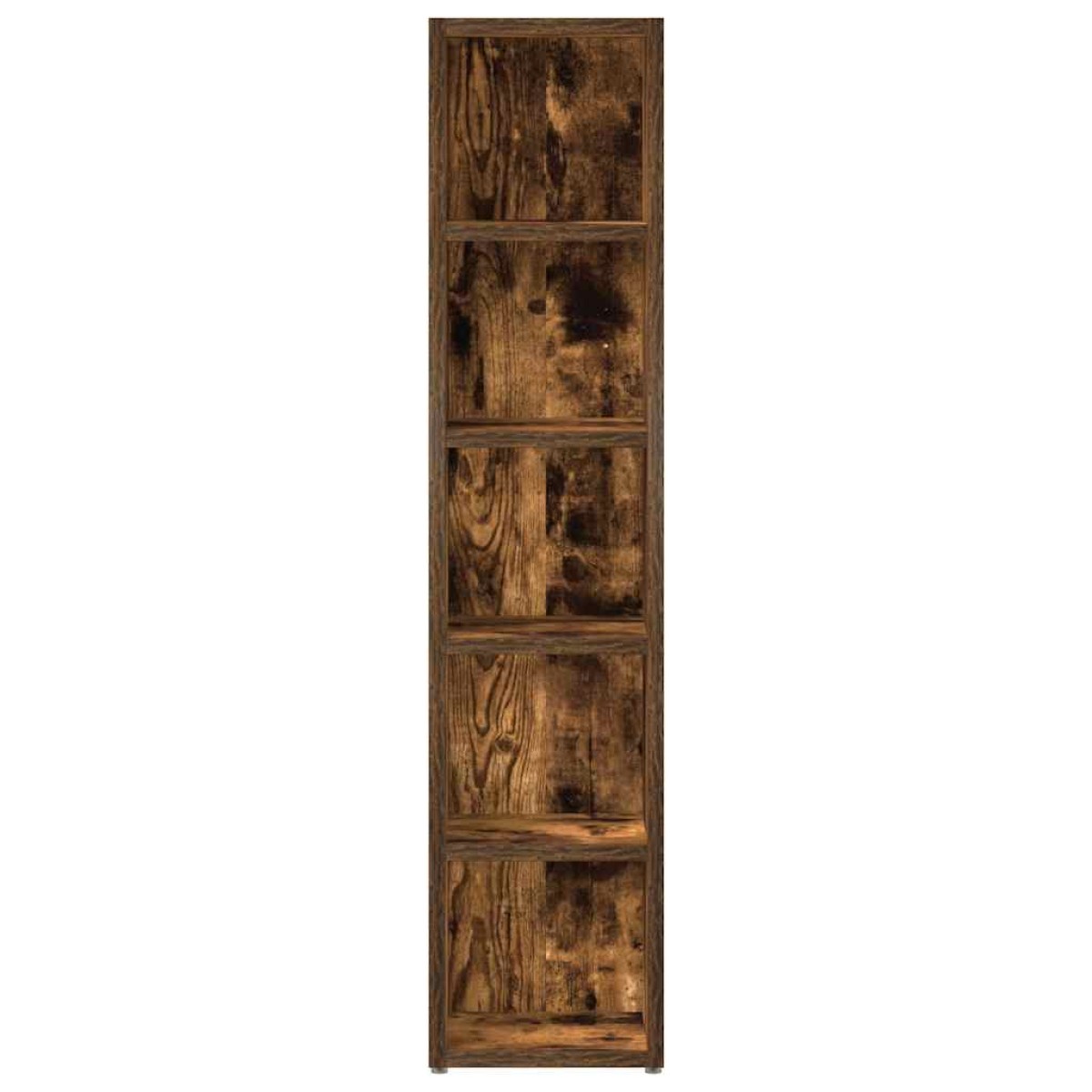 vidaXL Ντουλάπια CD 2 τεμ. Καπν. Δρυς 21x16x93,5 εκ Επεξεργασμένο Ξύλο