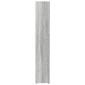 vidaXL Ντουλάπια CD 2 τεμ. Γκρι Sonoma 21x16x93,5 εκ. Επεξεργ. Ξύλο